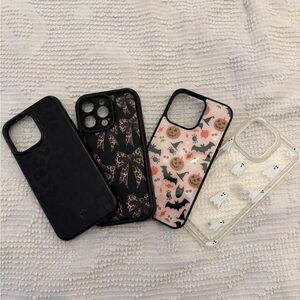Set of halloween Iphone cases